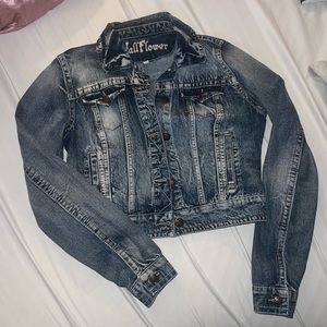 Wallflower Denim Jacket - Size Small